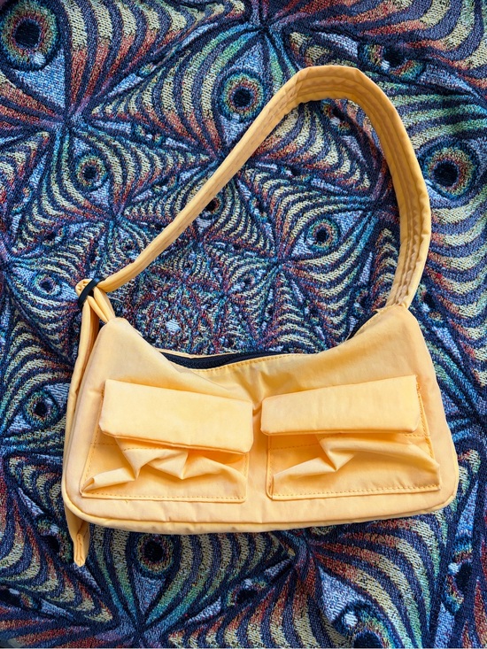 BAGGU Handbags - BAGGU Mini Cargo Shoulder bag in Mango